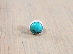 blue turquoise stud