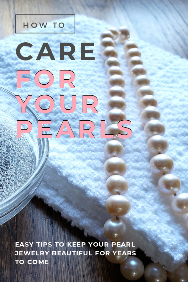 Easy tips to care for your pearls