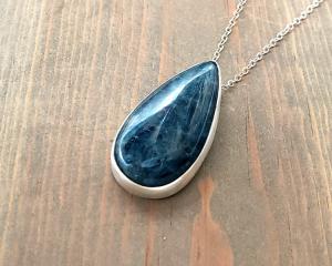 blue stone pendant