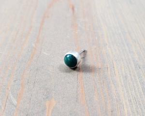 Single Turquoise Stud Earring