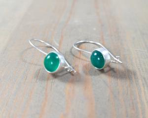 sterling silver kidney wire earrings