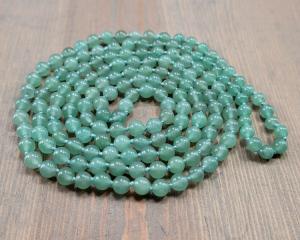 Long aventurine necklace