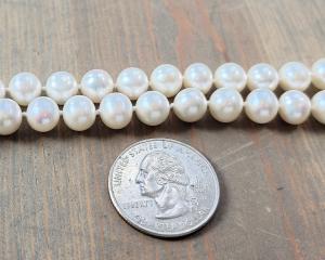 8mm ivory white pearls