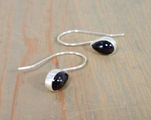 blue iolite earrings