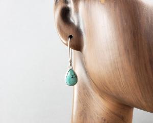 turquoise dangle earrings