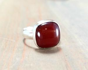 Red Carnelian Ring