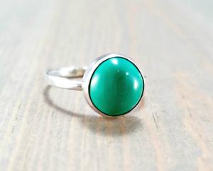 Green Malachite Ring