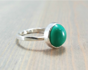 Green Gemstone Ring