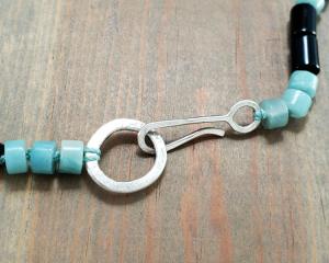 Hand formed Sterling Silver Necklace Hook