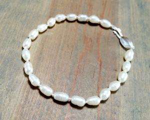 7 inch pearl bracelet