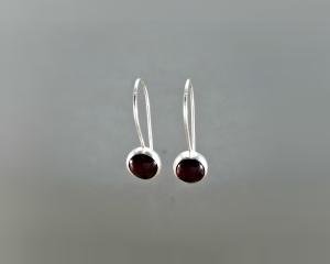 Garnet Dangle Earrings