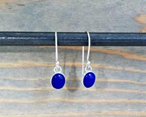 Lapis Lazuli Dangle Earrings