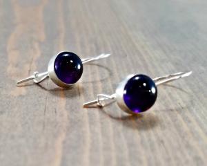 Purple Amethyst Earrings