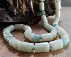 Amazonite Bead Necklace