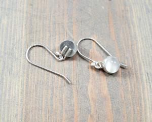 handmade silver earrings