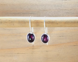 Silver Drop Earrings