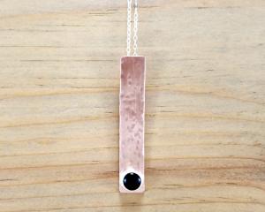 Hammered Copper Pendant