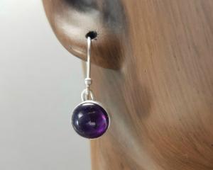 Handmade Amethyst Earrings