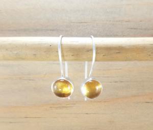 Yellow Citrine Earrings