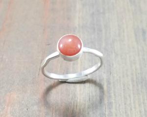 Silver Gemstone Ring