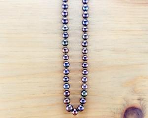 princess length pearl necklace