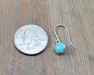 dainty everyday turquoise earrings