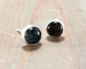 Labradorite Post Earrings