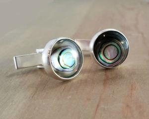 Abalone Cufflinks