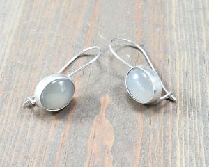 moonstone drop earrrings