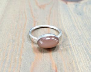 simple silver band ring