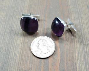 fluorite cufflinks