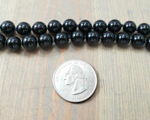 8mm black onyx round beads