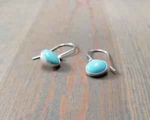 blue gemstone earrings