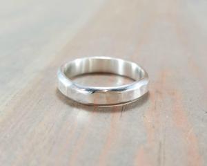 Hammered Silver Ring