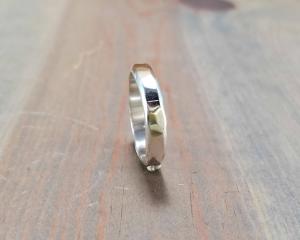 Hammered Silver Ring