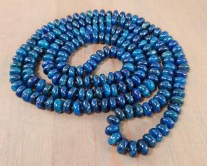 endless (no clasp) beaded stone necklace