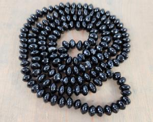 Endless (no clasp) black onyx necklace