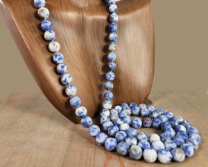 Matte Sodalite Necklace