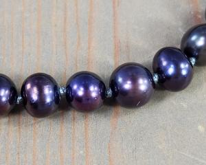 hand knotted 7mm pearls