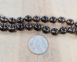 10mm smoky quartz beads