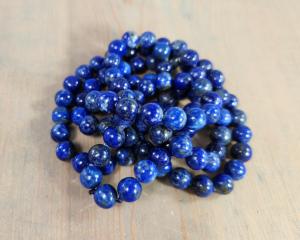 long lapis lazuli necklace