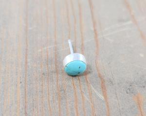 men's turquoise earring