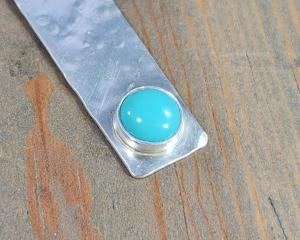 7mm turquoise cabochon