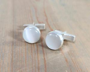 cat's eye cufflinks