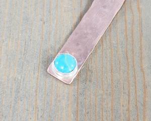 6mm kingman turquoise cabochon