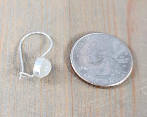 small 1-inch drop earrings