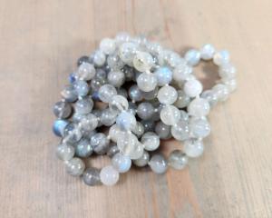labradorite bead necklace