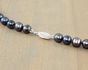 traditional sterling silver pearl clasp