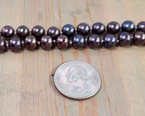 7mm freshwater peacock pearls