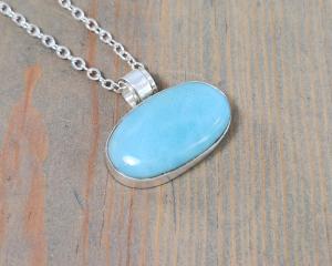 Oval Amazonite Pendant